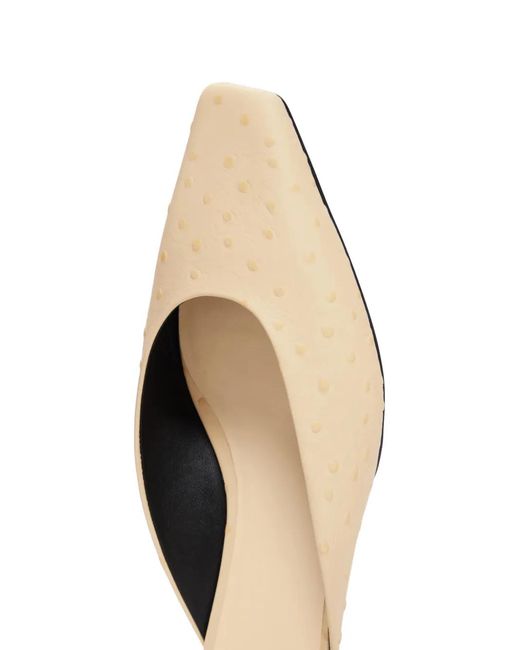 Loulou de Saison White Leather Mules