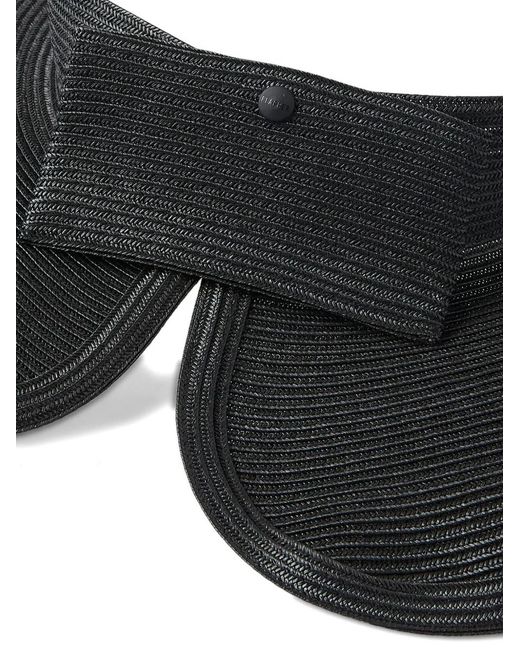 Flapper Black Sonnenhut Mit Breiter Krempe