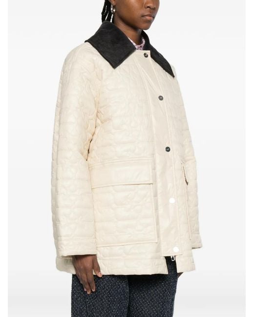 Ganni Natural Jackets