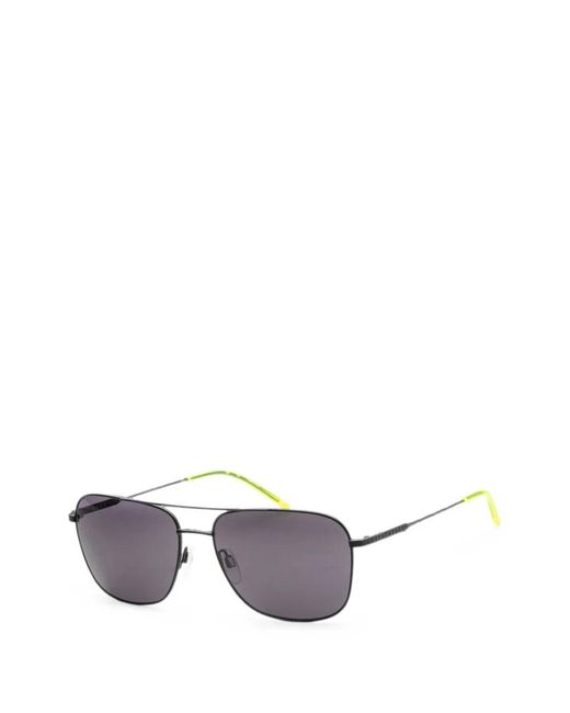 DKNY White Square-Frame Sunglasses for men