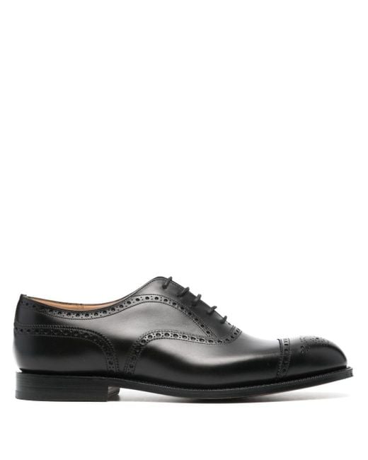 Church's Black Burwood Leather Brogues for men