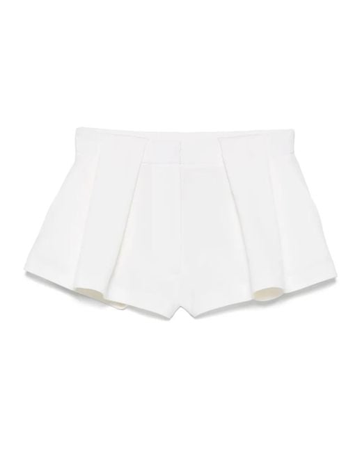 Stella McCartney パネル ショートパンツ White