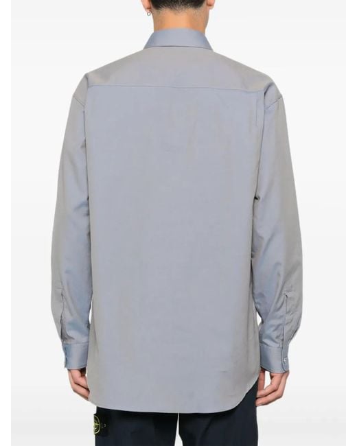 Stone Island Gray Shirt for men