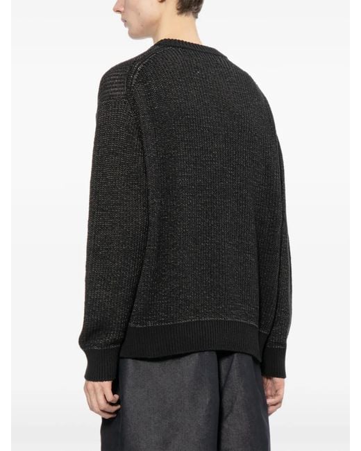 Comme des Garçons Black Chunky Sweater for men