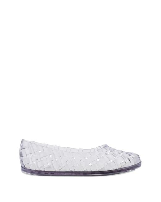 Melissa White Possession Ballet Flats