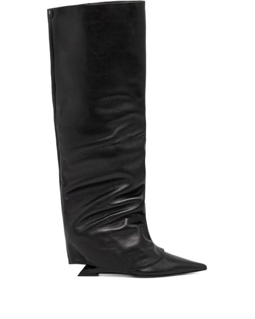 Naked Wolfe Black 70Mm Stated Boots