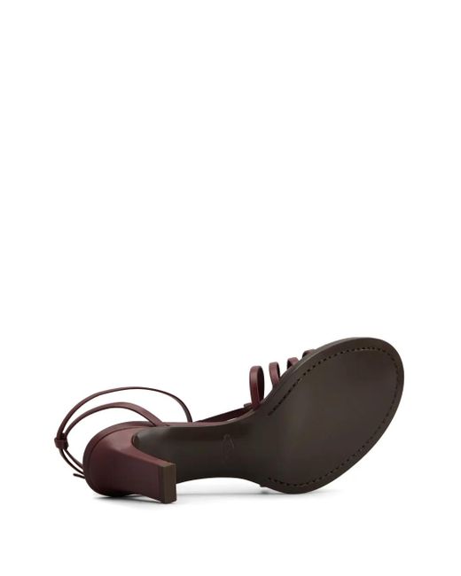 Sandalias con tacón de 75 mm Tod's de color Brown