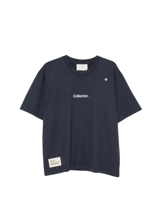 Song For The Mute Blue X Birkenstock Logo-Print Crew-Neck T-Shirt for men
