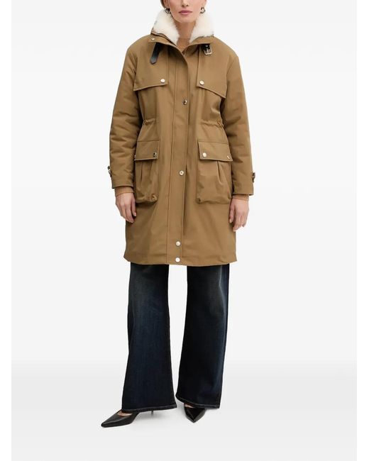 Morgan Natural Buckle Collar Jacket