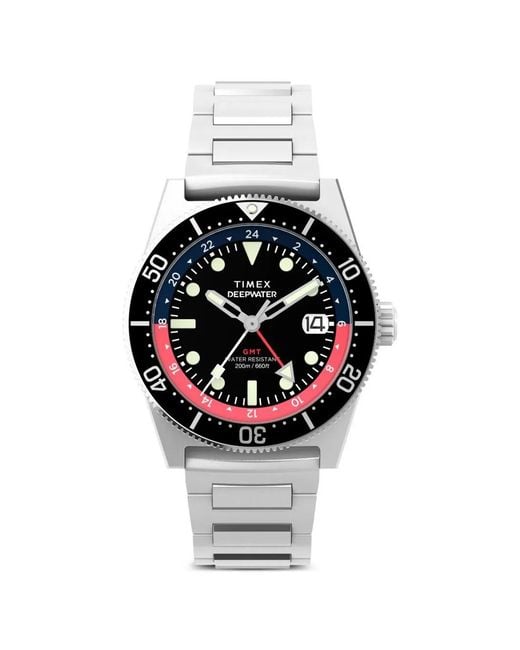 Timex Gray Deepwater Reef 200 40Mm Watch for men
