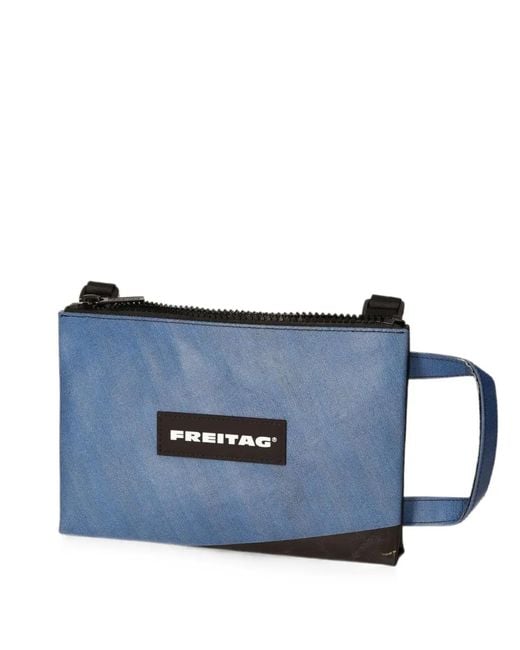 Freitag Blue Eddie Messenger Bag for men