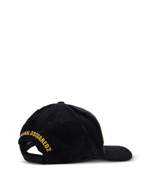 DSquared² Black Hats & Caps for men