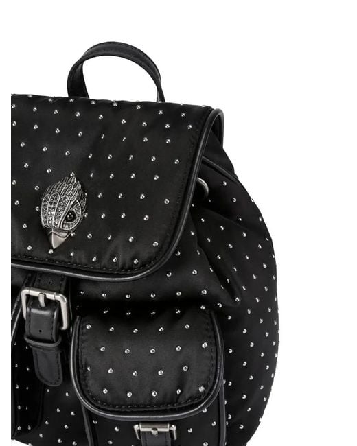 Kurt Geiger Black Small Hoxton Backpack