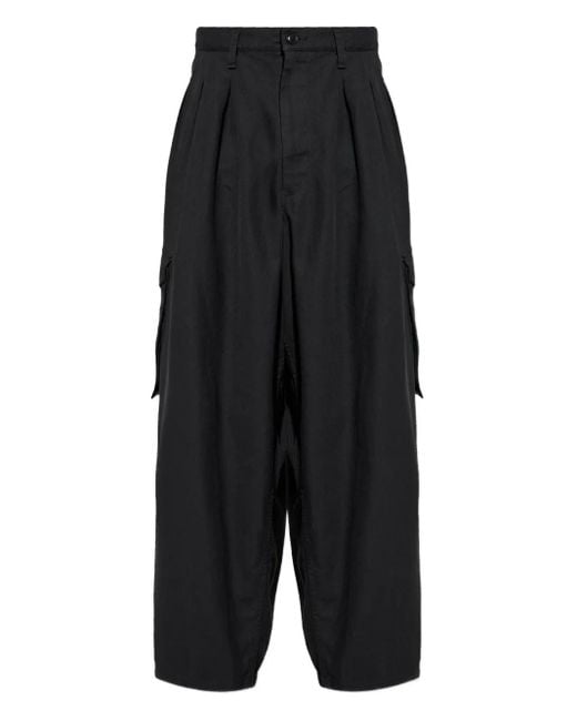 メンズ Yohji Yamamoto カーゴパンツ Black