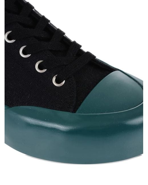 Jil Sander Black Jungle Sneakers