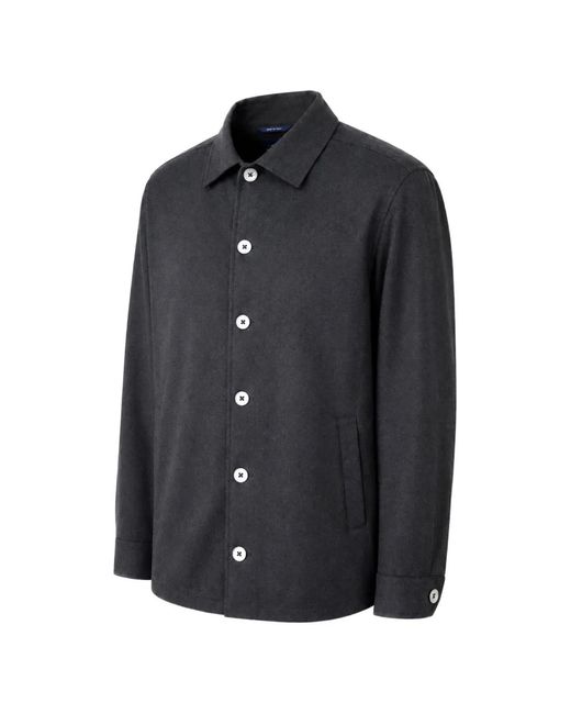 Tombolini Black Zero Gravity Shirt Jacket for men