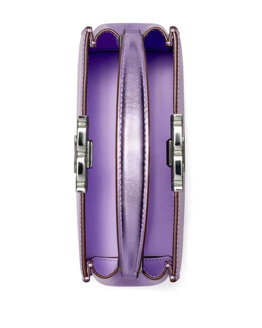 Tory Burch Purple Eleanor Mini Tote Bag