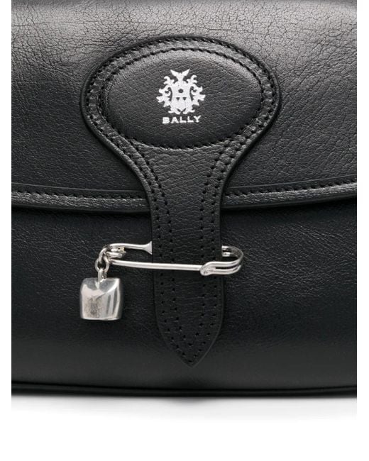 Borsa A Spalla Beckett di Bally in Black