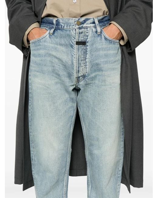 Fear Of God Blue Classic Five-Pockets Jeans for men