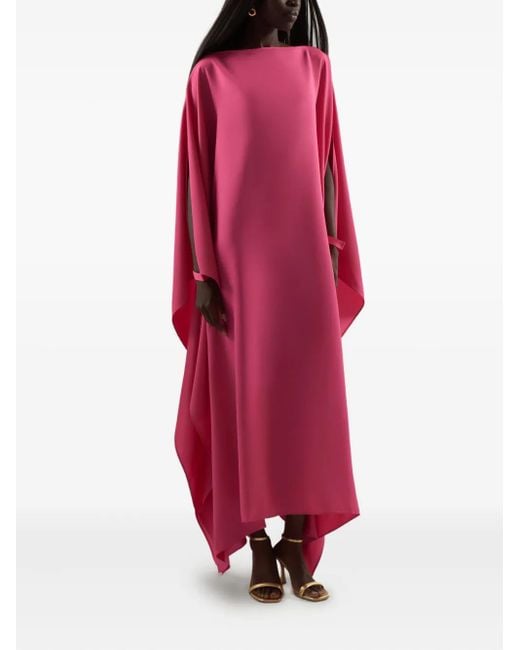 Taller Marmo Pink Split-Sleeve Kaftan Dress