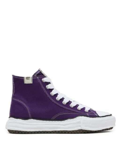 Maison Mihara Yasuhiro Purple Peterson Og Sole Canvas Sneakers