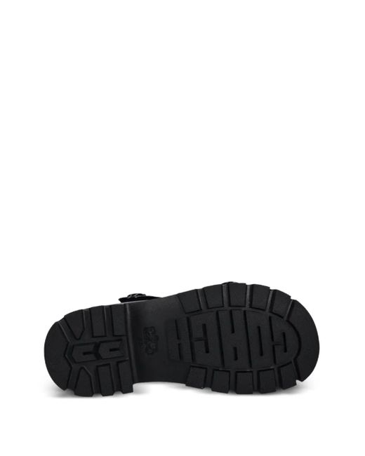COACH 25 Mm Brynn Chunky Sandalen Met Logoplakkaat in het Black