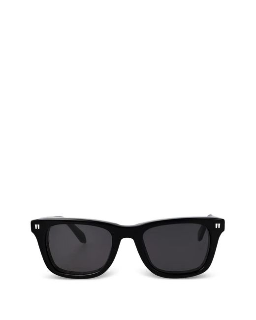 Off-White c/o Virgil Abloh Black Katy Square-Frame Sunglasses for men