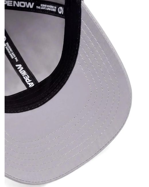 Aape By A Bathing Ape White Logo-Detail Baseball Cap for men