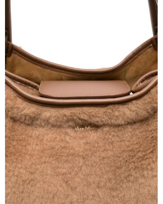 Max Mara Brown Teddy Handtasche