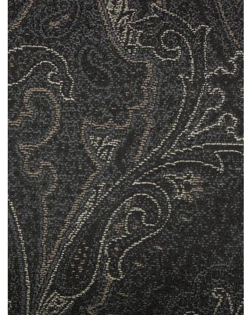 Etro Black Clutch Bag With Logo for men