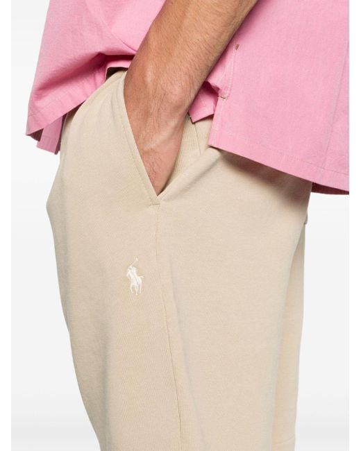 Polo Ralph Lauren Natural Jersey Cotton Shorts for men