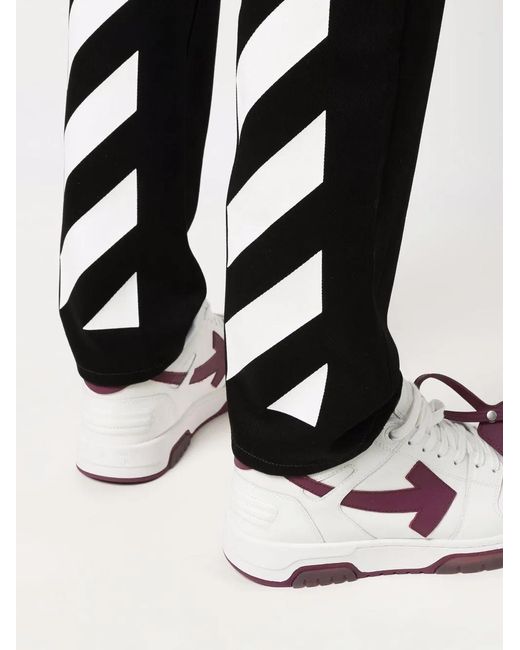 Off-White c/o Virgil Abloh Black Jeans With Print for men