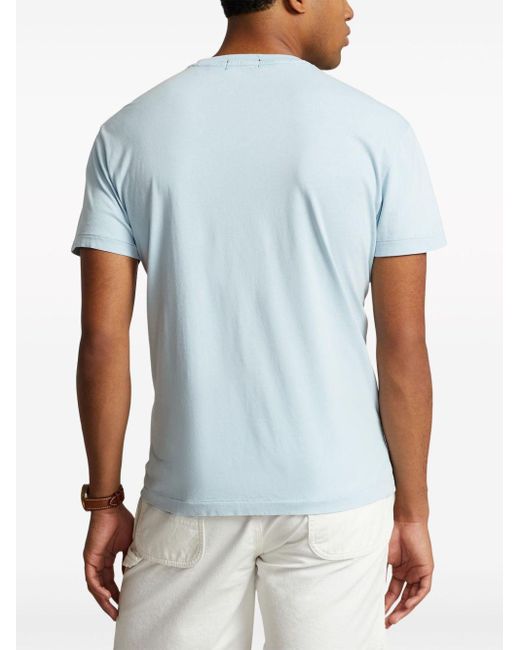 T-shirt Polo Pony à manches courtes Polo Ralph Lauren pour homme en coloris Blue