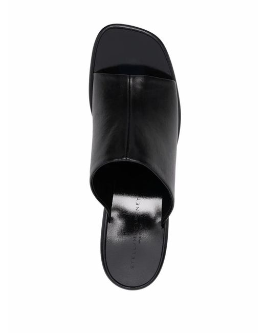 Stella McCartney Black Shroom Sandals
