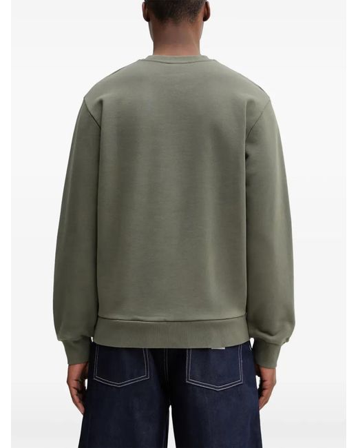 Carhartt Green Script Embroidery Sweatshirt for men