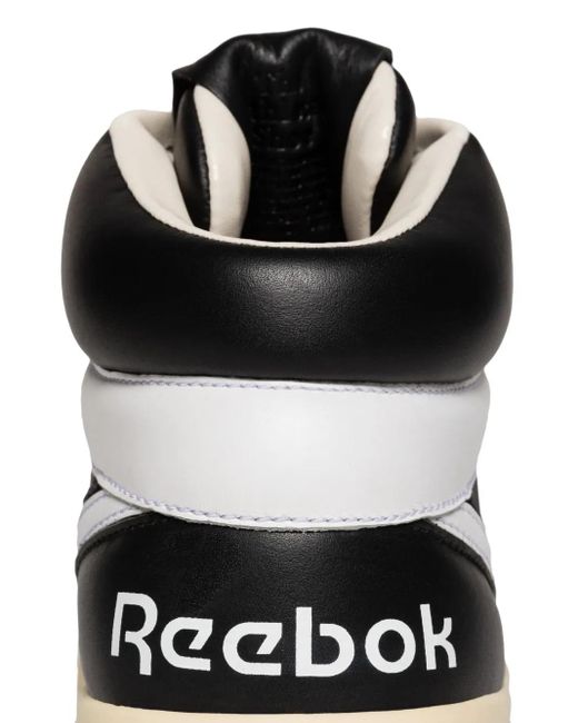 Reebok Black Sneakers Mit Logo-Patch