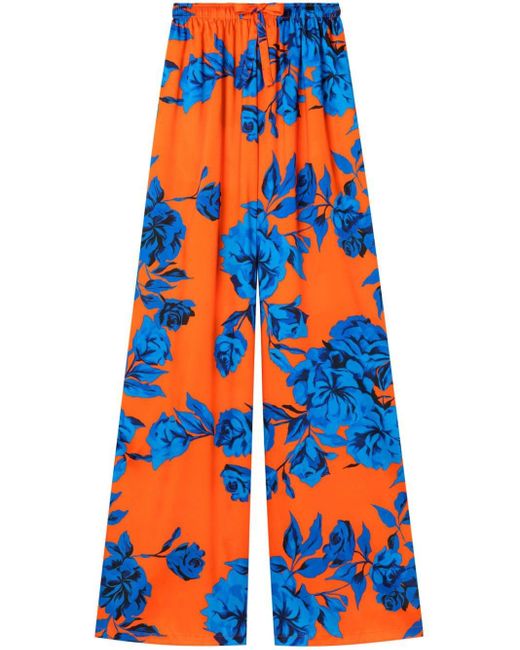Pantalones palazzo con estampado Tiger Lily AZ FACTORY de color Orange