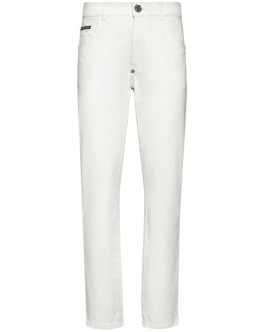 Vaqueros Rectos Philipp Plein de color White