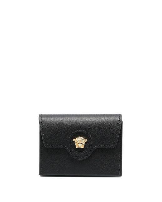 Versace Gray The Medusa Card Holder