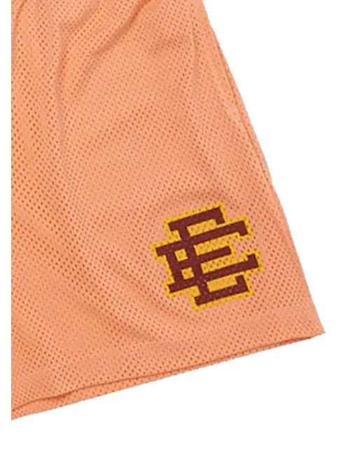 Eric Emanuel Orange Ee Basic Mesh Shorts for men