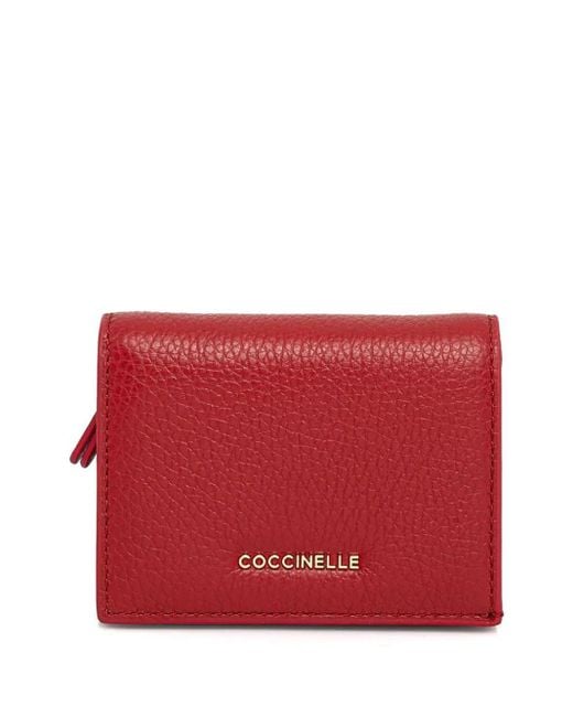 Coccinelle Red Kleines Soft Portemonnaie