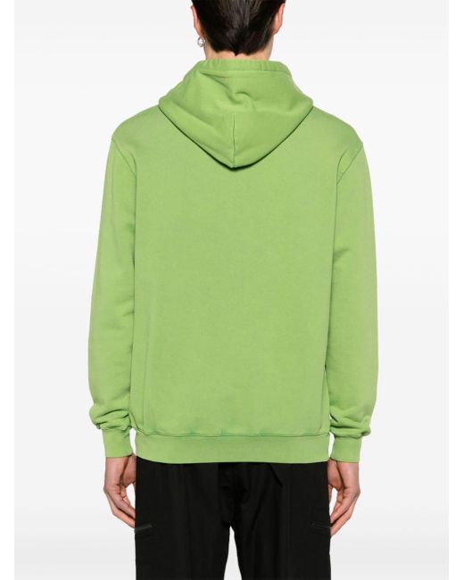 A_COLD_WALL* Green Essential Cotton Hoodie for men