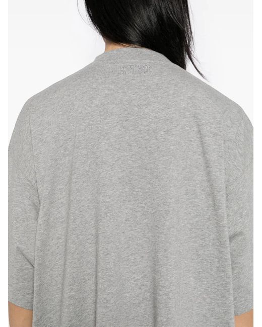Vetements Gray Graphic-Print T-Shirt