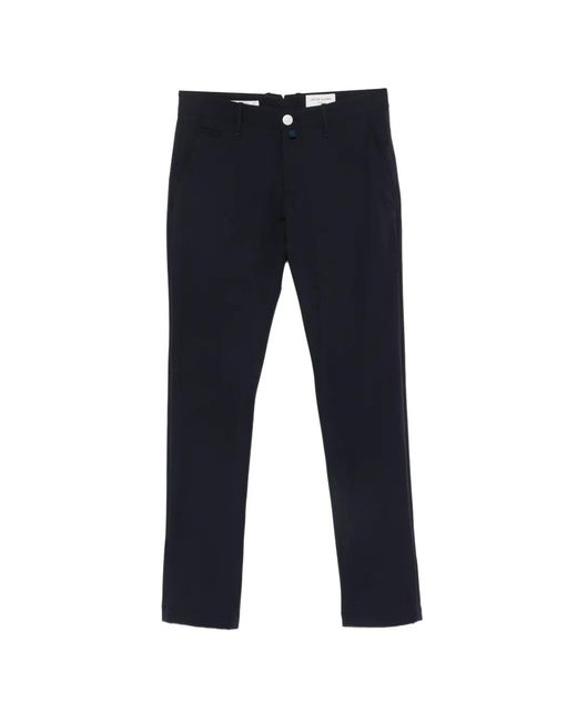 Jacob Cohen Blue Bobby Slim-Fit Trousers for men