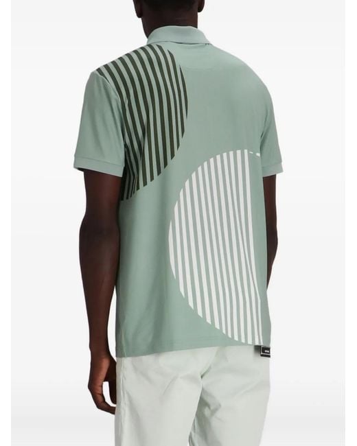 Boss Green Paddy Graphic-Print Polo Shirt for men