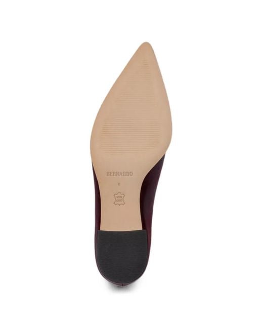 Bernardo Purple Millie Pointed-Toe Pumps