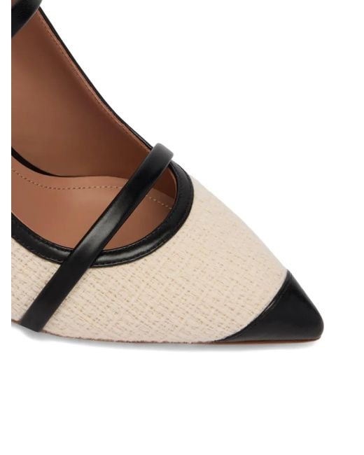 Malone Souliers Natural 70Mm Maureen Bouclé Mules