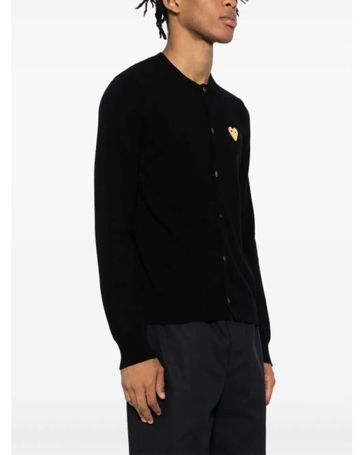 COMME DES GARÇONS PLAY Black Comme Des Garcons Play Sweaters