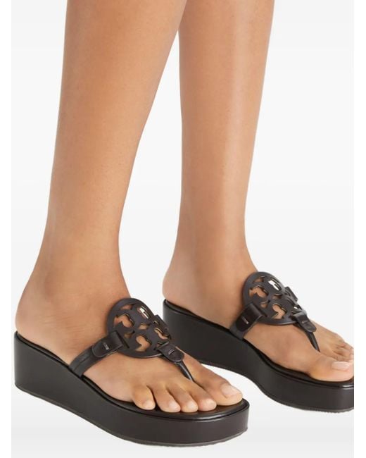 Tory Burch Miller サンダル Brown