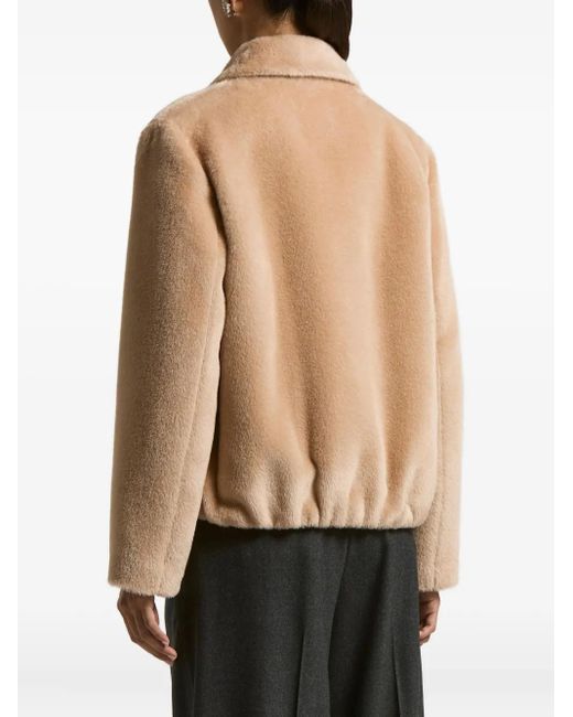 Peserico Natural Jacke Mit Knopfverschluss